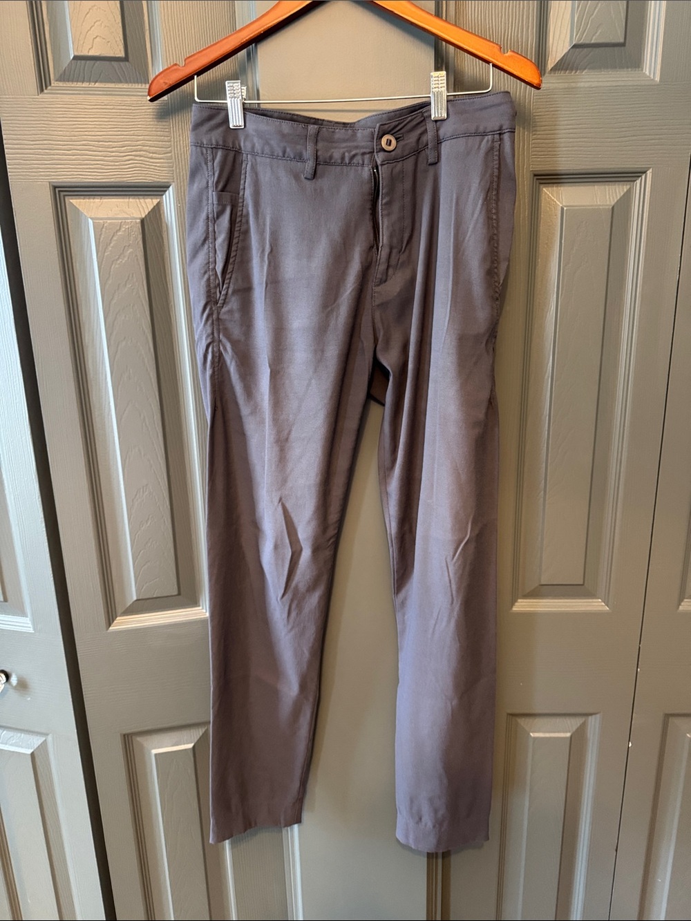 Outlier futuredarts Men's Straight-Leg Dress Pants in Slate Gray